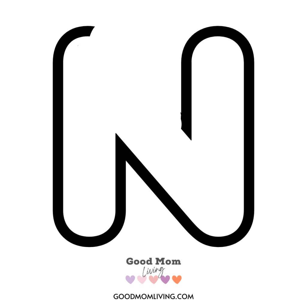 how to make a bubble letter n
