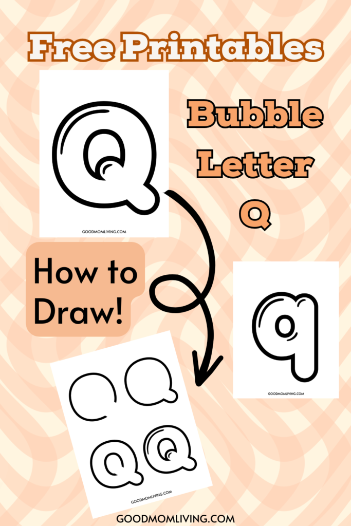 q bubble letter