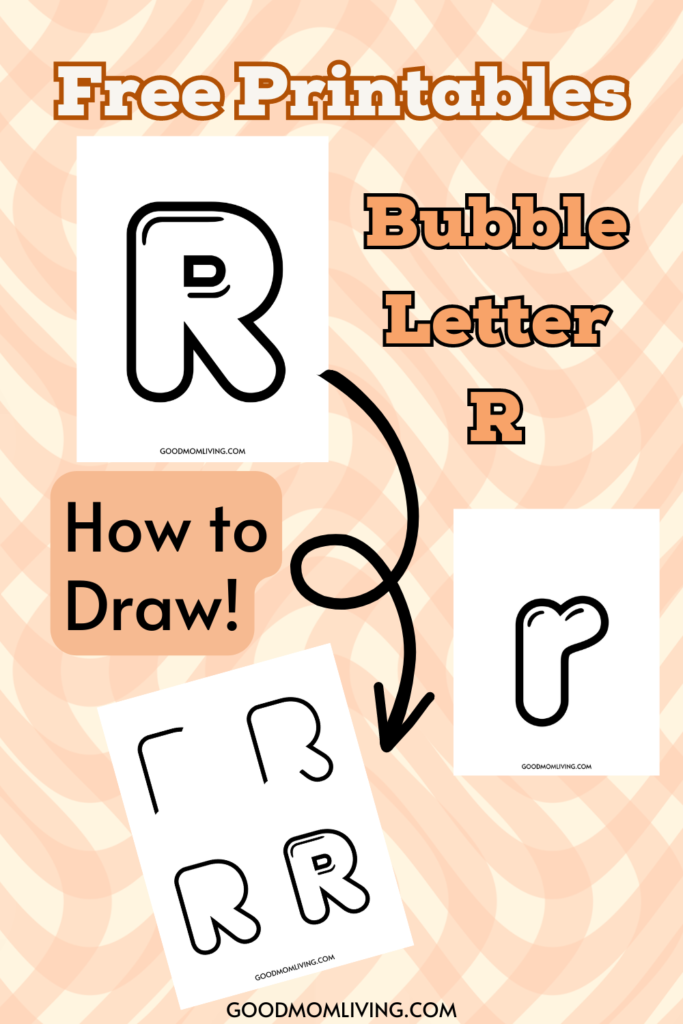 r bubble letter