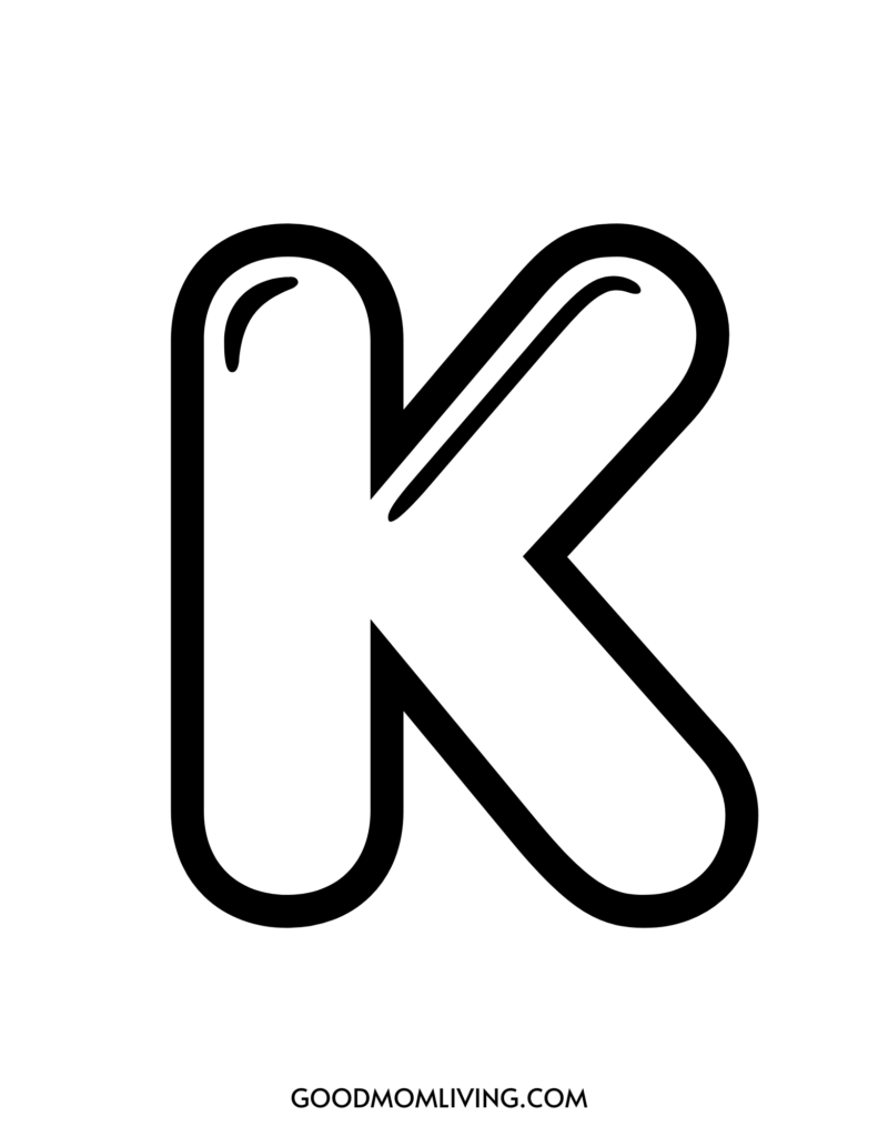 bubbly letters