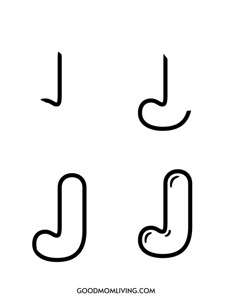 bubble letter alphabet