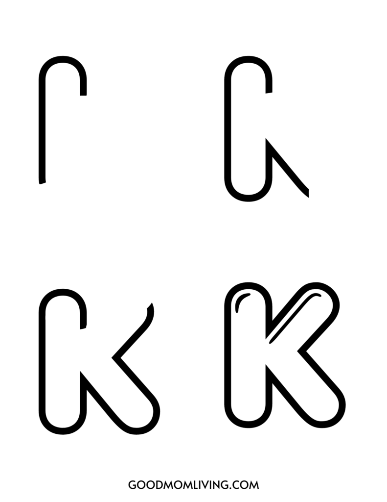 how to draw a bubble letter