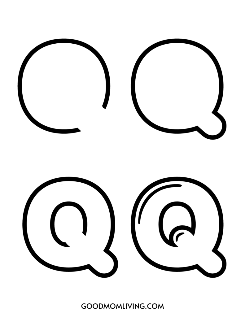 outline of a letter
