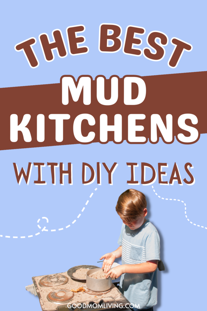outdoor mud kitchen for kids