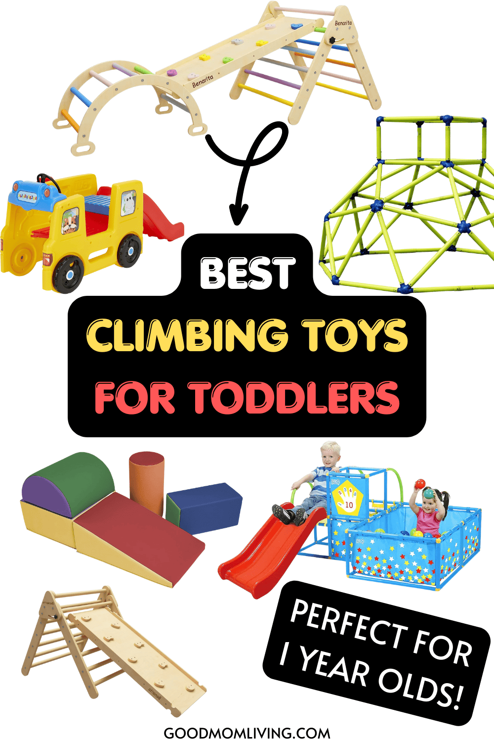 15 Best Climbing Toys for 1 Year Olds and Toddlers Good Mom Living
