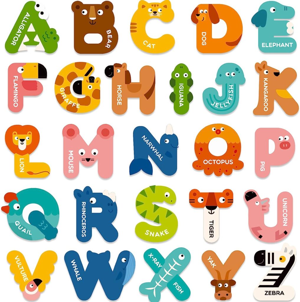 alphabet magnets