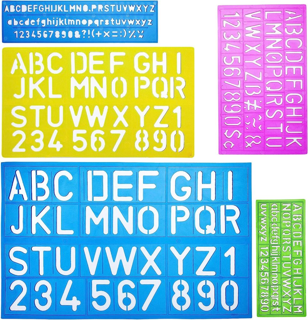 alphabet stencils