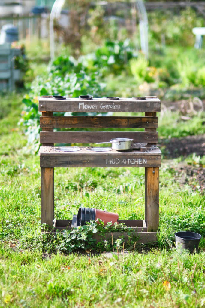 mud kitchen for kids