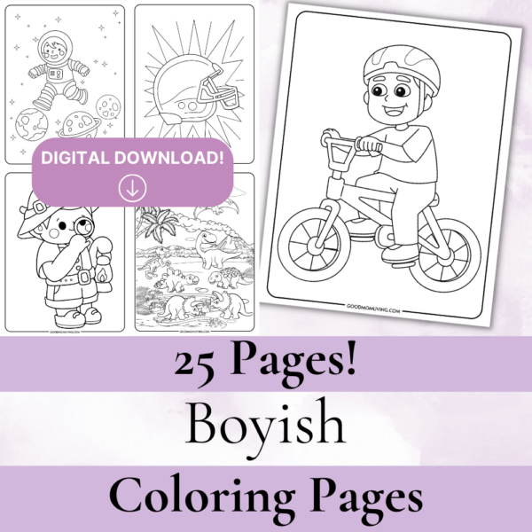 Coloring pages for boys
