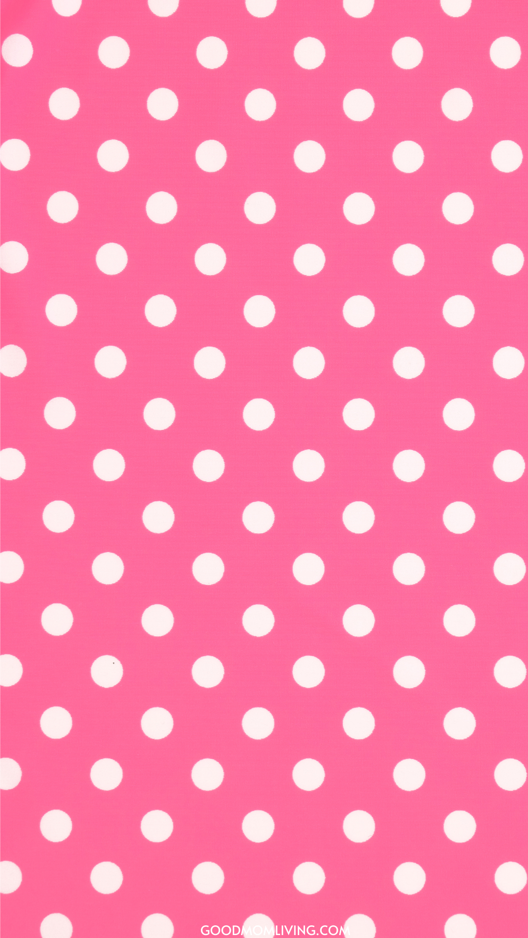 hot pink polka dot wallpaper, pink polka dot wallpaper