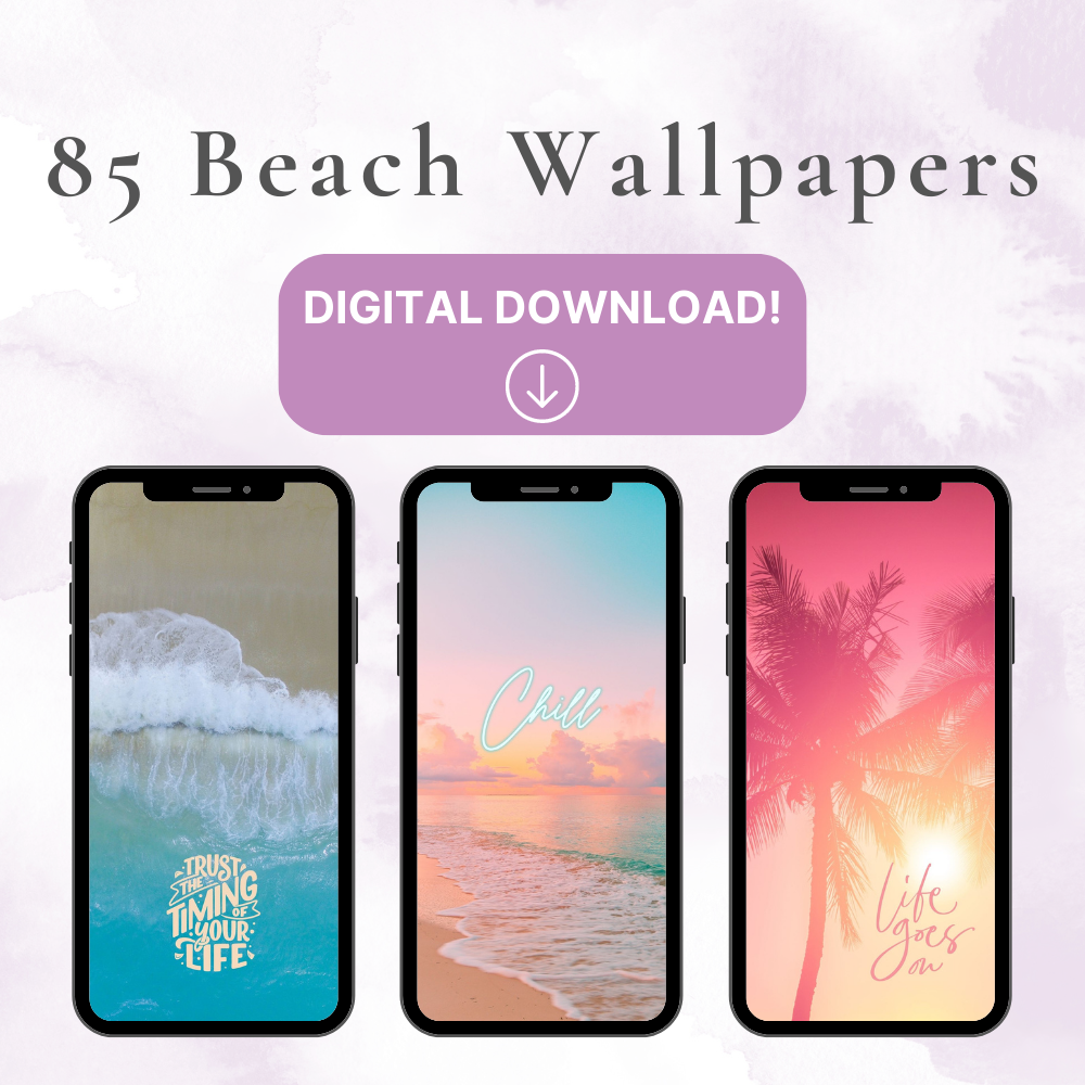 85 Beach Wallpapers for Phone - Good Mom Living