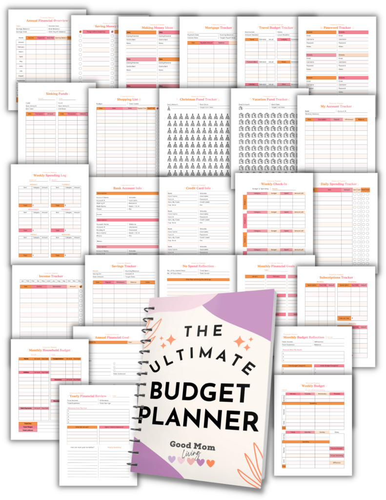 free printable budget sheets