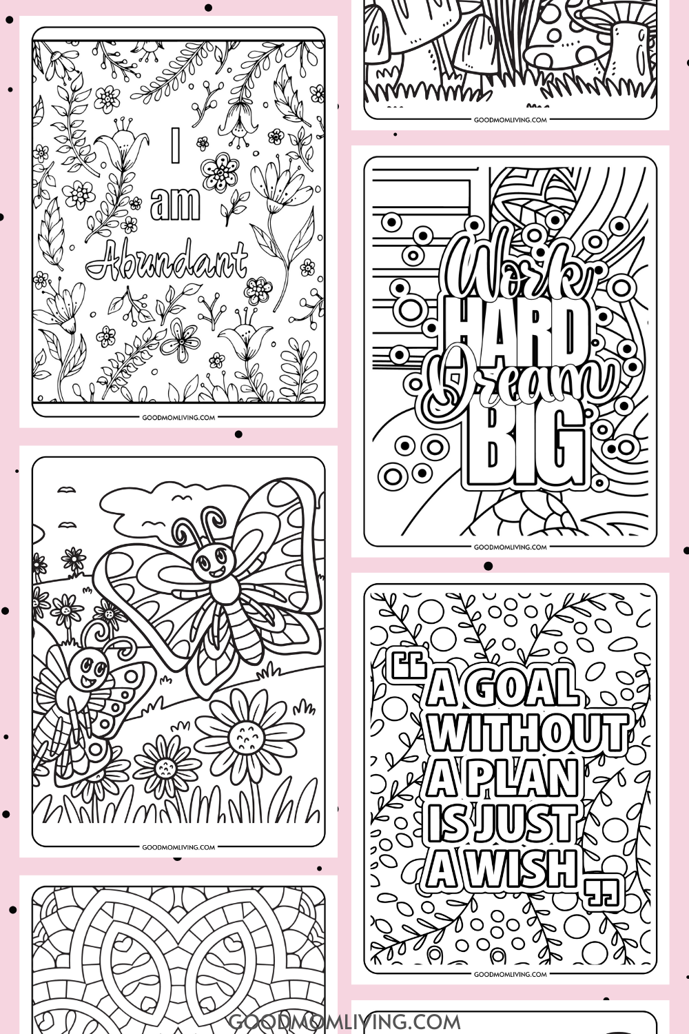 10 Phone Coloring Pages with Trendy Aesthetic Themes