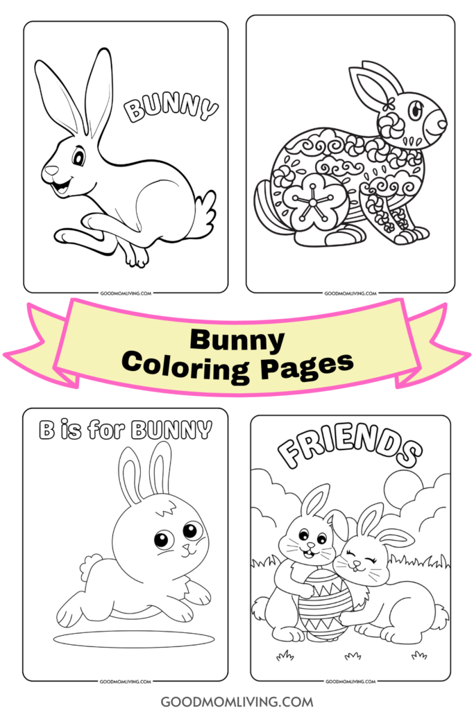 rabbit coloring page