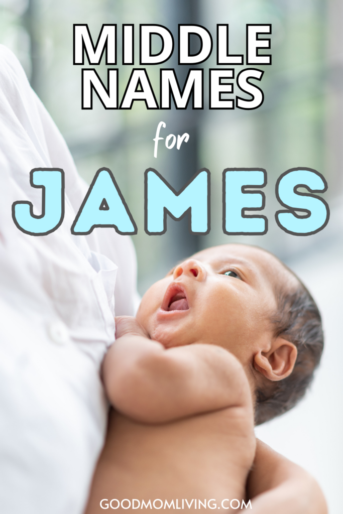 unique middle names for james