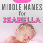 middle name for isabella