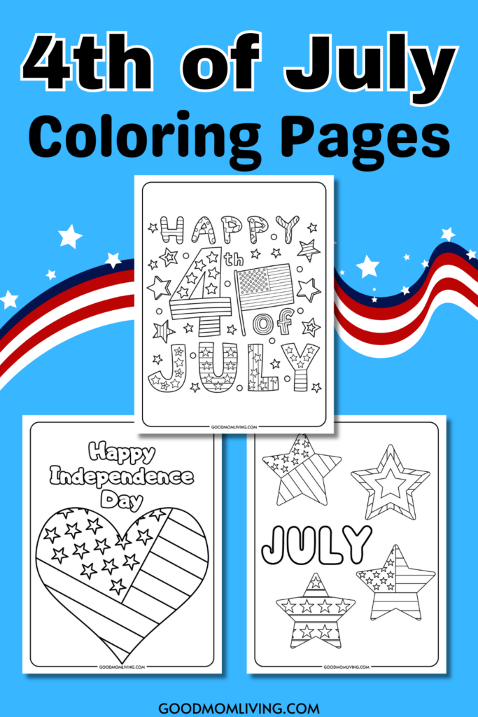 4th of july coloring page