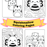 squishmallow coloring page