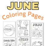 coloring pages for june