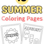 summer coloring pages