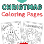 coloring pages for december