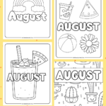 august coloring pages