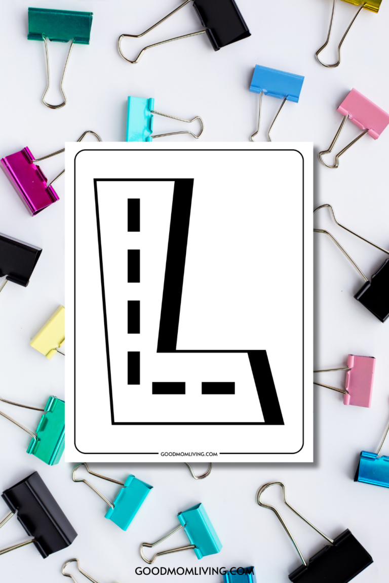 letter l coloring pages