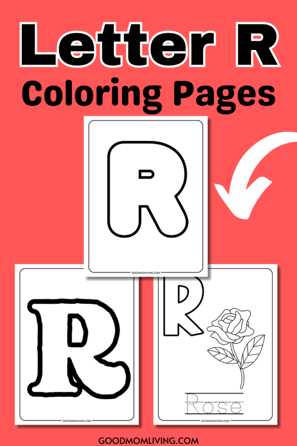 Letter R Coloring Pages: Free Alphabet Printable - Good Mom Living
