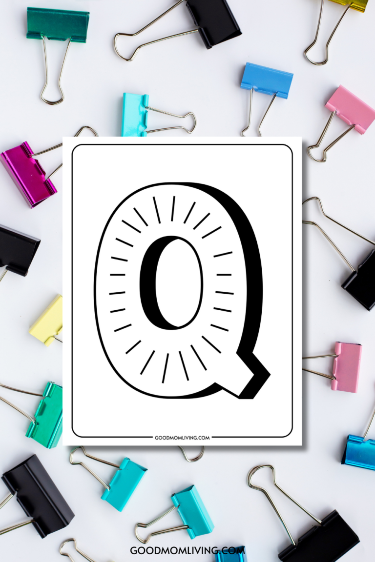 letter q coloring pages