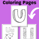 letter u coloring pages