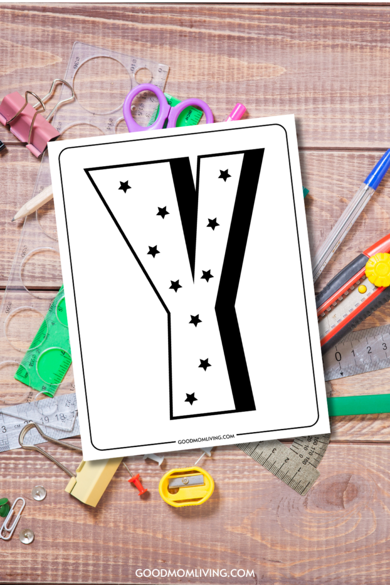 letter y coloring pages