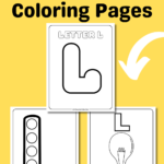 letter l coloring page