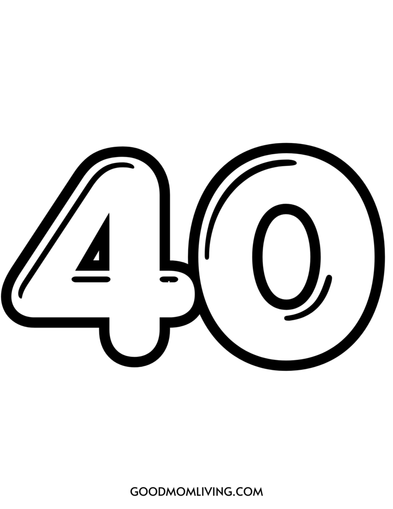 bubble number 40