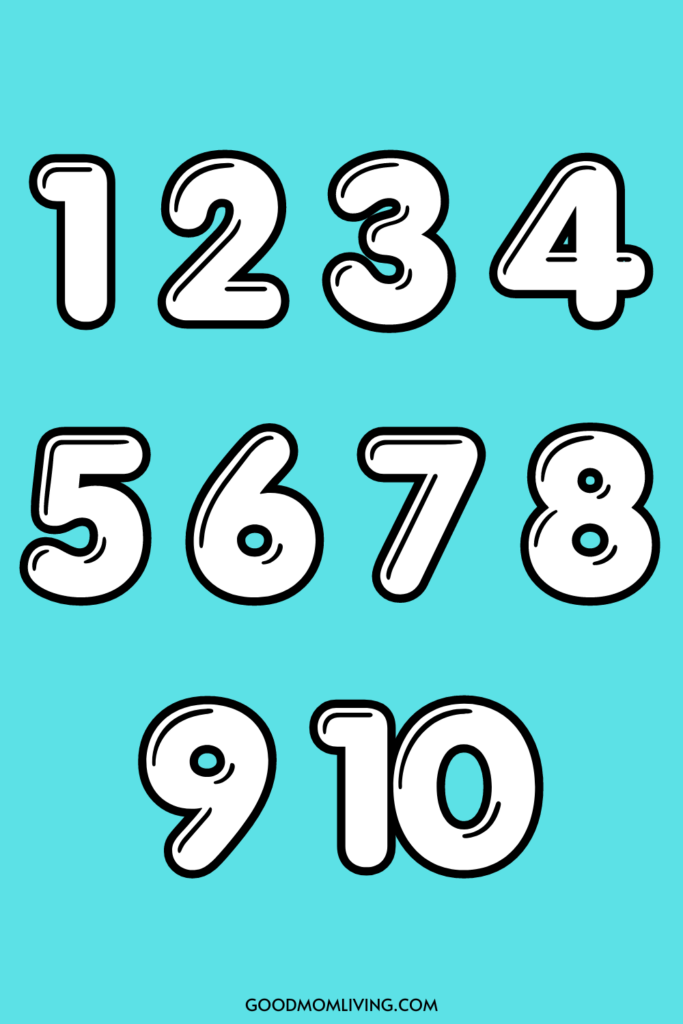 bubble numbers
