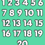 bubble numbers printable