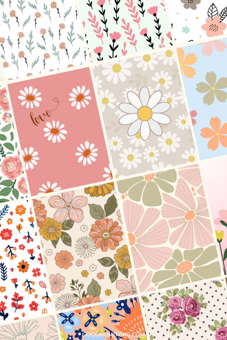 preppy flower wallpaper iphone
