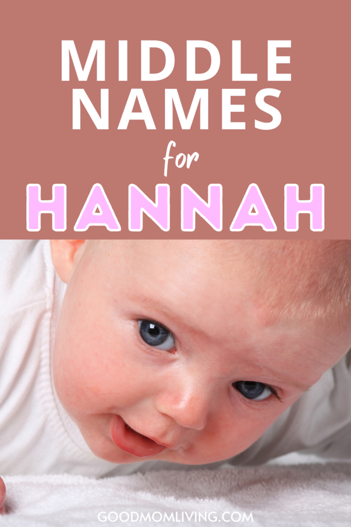 middle name for hannah