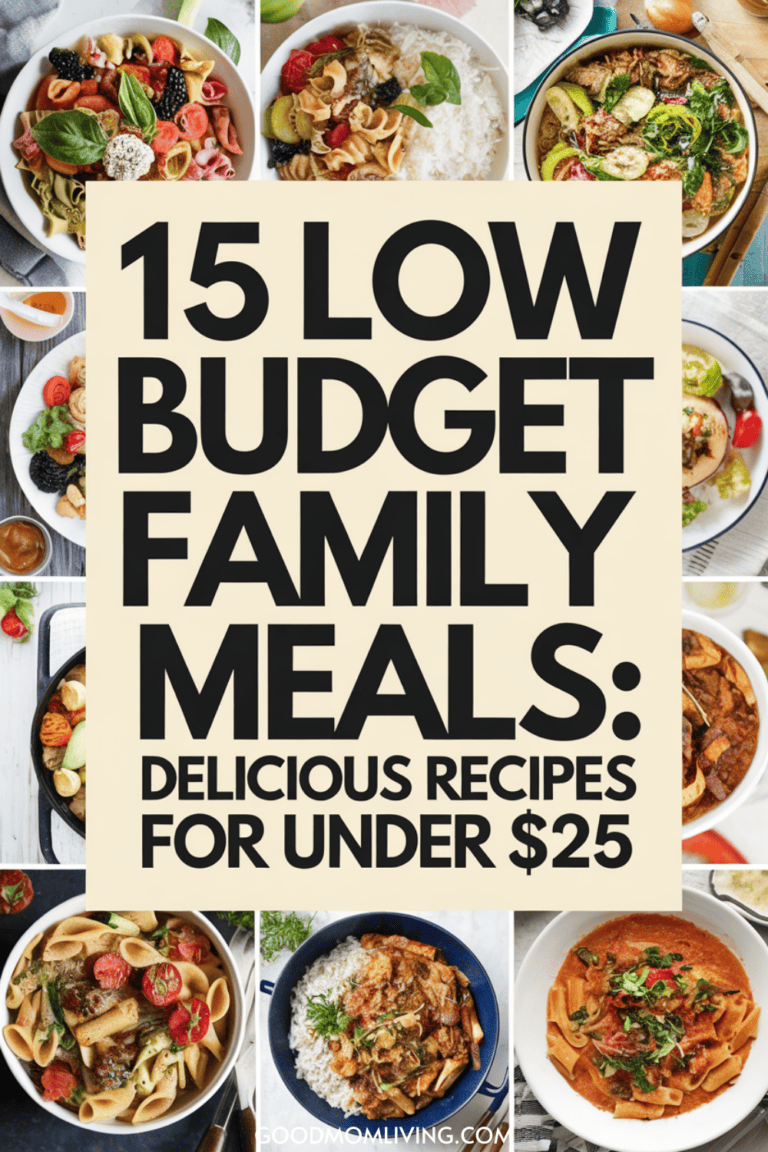 Cheapest Week Menu 10 Budget-Friendly Tips for a Cheap Weekly Meal Plan for Families ...