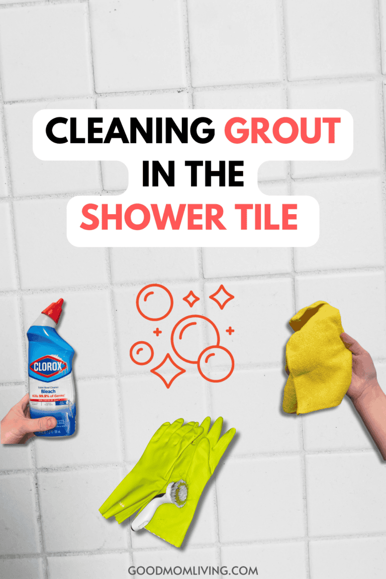 Best Way to Clean Shower Grout (Mom Approved) - Good Mom Living