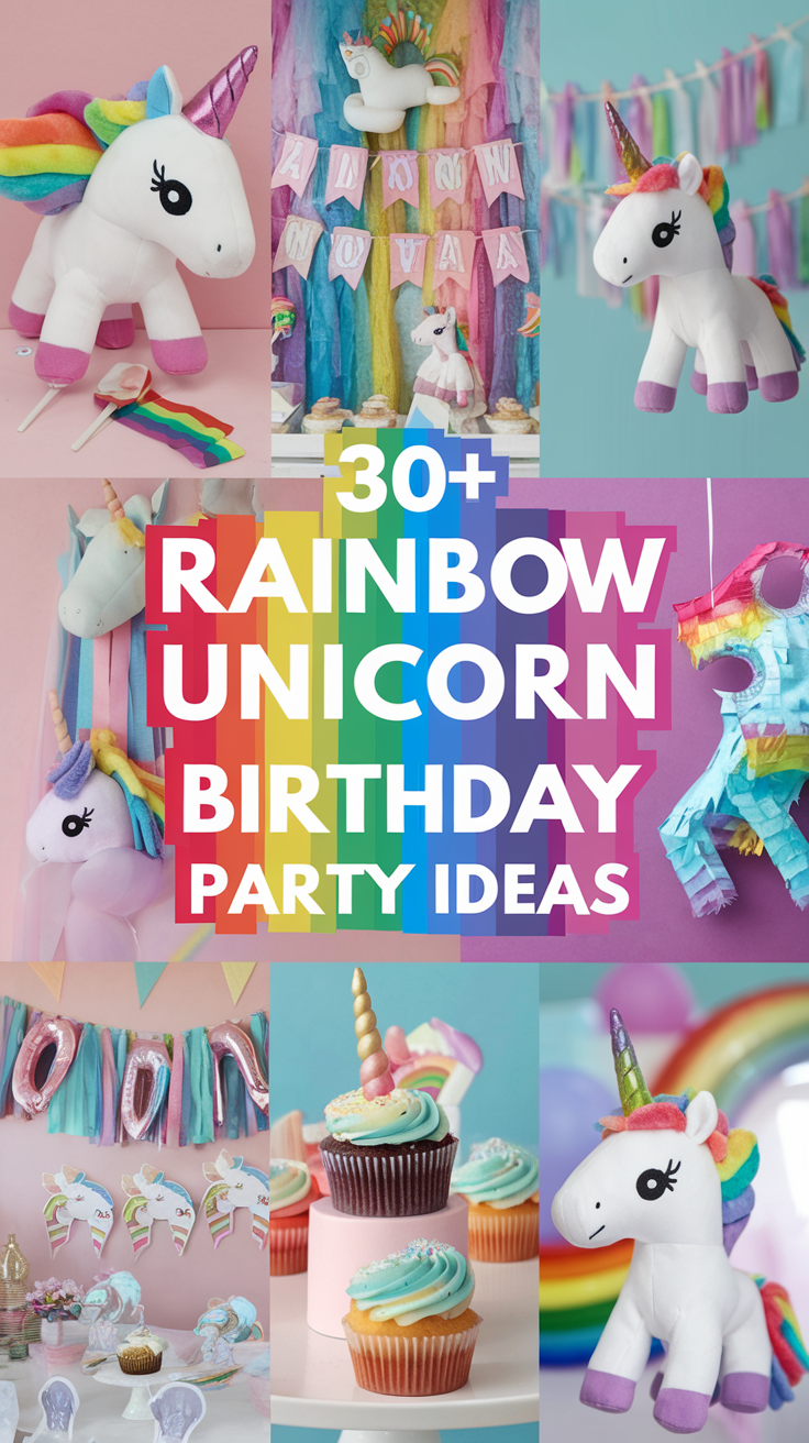 Unicorn Birthday Party Ideas That Turned a Rainy Day Into Magic - Good ...