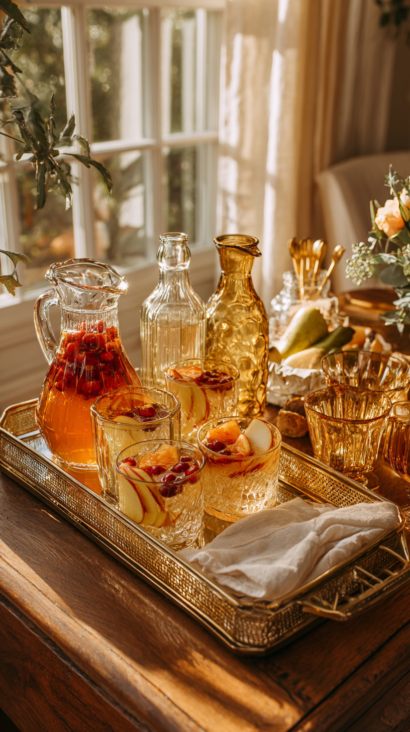 Amber Glass Drink Station - Image 2