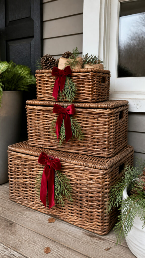Multipurpose Storage Baskets as Decor