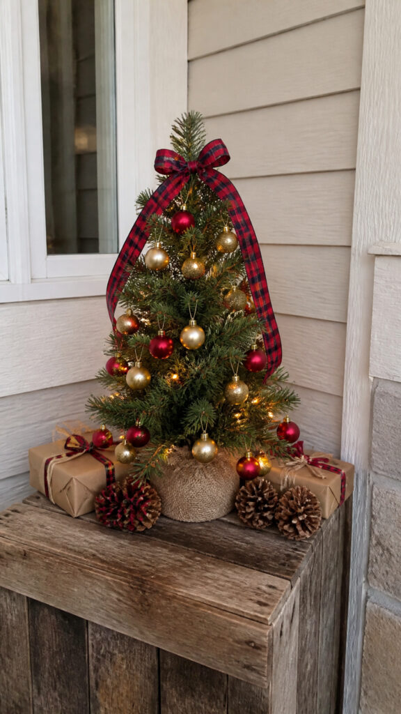 Space-Saving Tabletop Christmas Trees