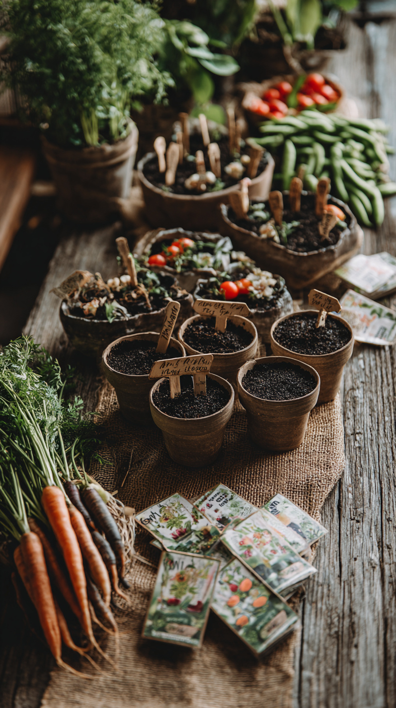 Baby Veggie Garden Display - Image 1