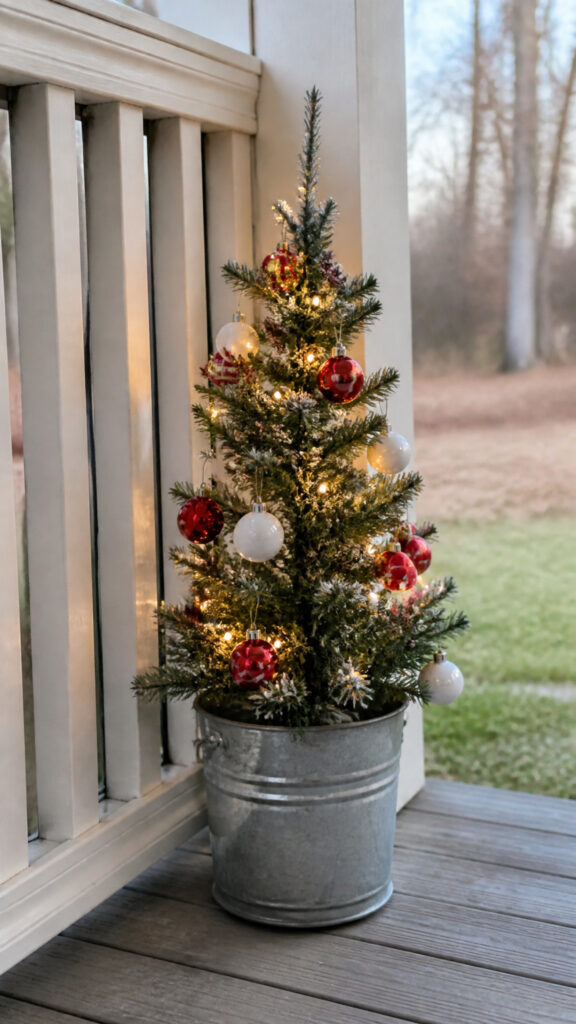 Display a Festive Outdoor Christmas Tree