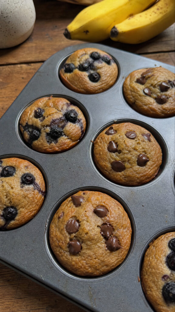 Banana Pancake Muffins