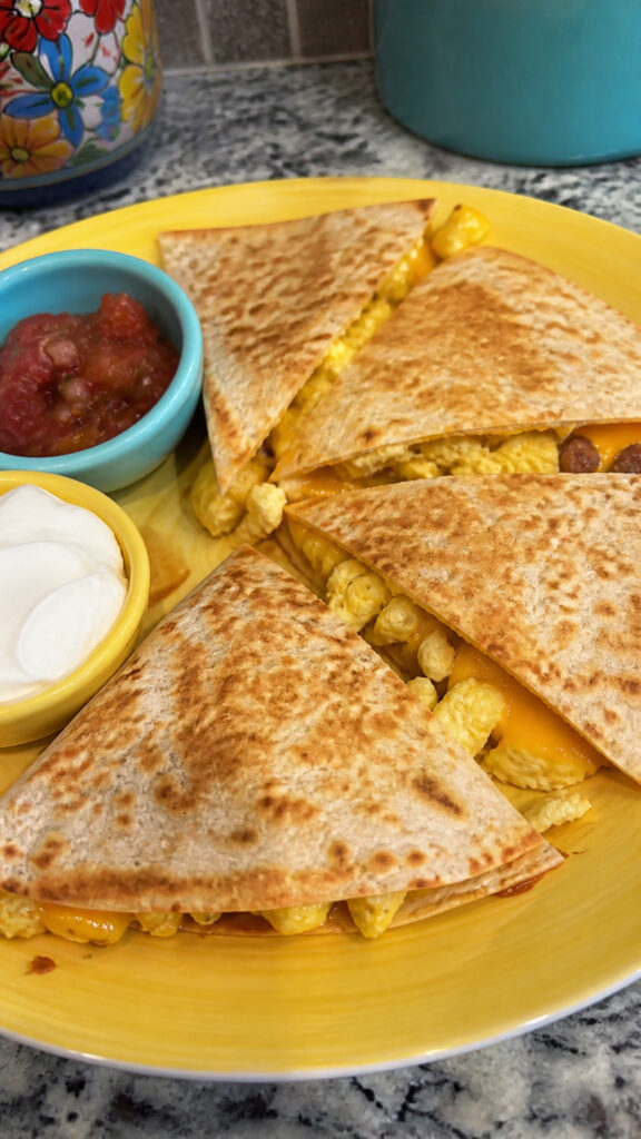 Breakfast Quesadillas
