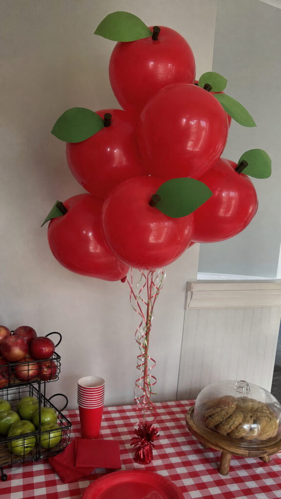Apple Balloon Bouquets