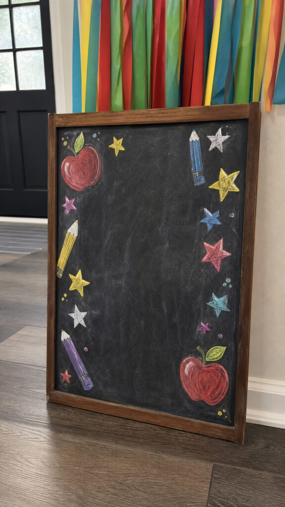 Chalkboard Welcome Sign