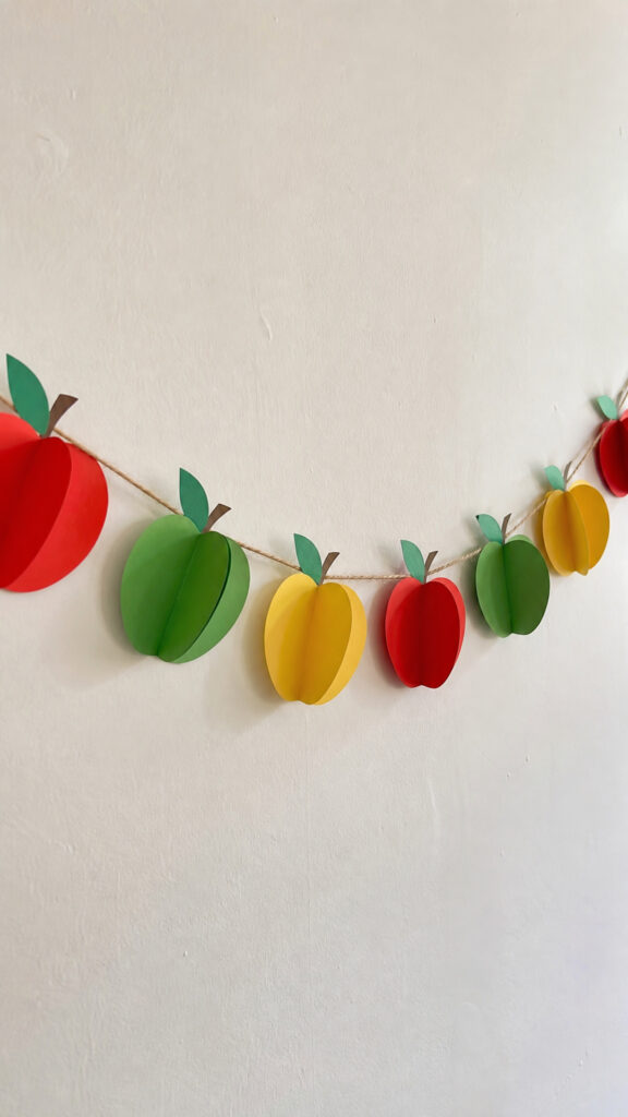 Colorful Apple Garland
